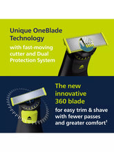 Philips OneBlade Pro 360 QP6652/61 Men's Shaver - Black/Green - 3