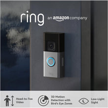 Ring Battery Video Doorbell Pro Wireless Security Camera with Advanced Features - 1