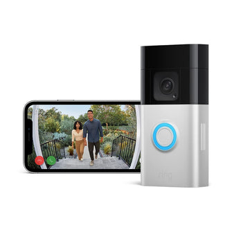 Ring Battery Video Doorbell Plus DIY Wireless Security Camera with Advanced Features - 2