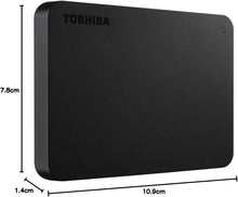 Toshiba Canvio Ready 2TB Portable Hard Drive (HDTB520EK3AA) - Black - 2