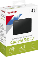 Toshiba 4TB Canvio Basics Portable External Hard Drive - USB 3.2. Gen (HDTB540MK3CA) - 2