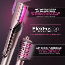 Shark FlexFusion Multi-Styler Hair Dryer & Ceramic Straightener Cosmic Blush HD652SUK - 2