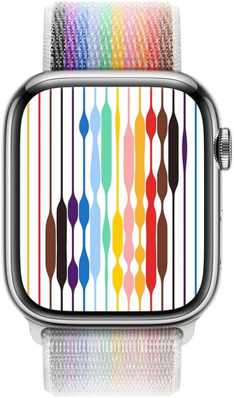 Apple Watch Band - Sport Loop - 45mm - Pride Edition -Size 8 - 1