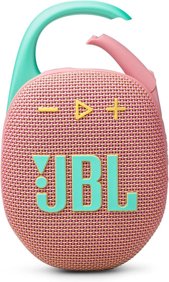 JBL Clip 5 Ultra-Portable Bluetooth Speaker with Integrated Carabiner, Big JBL Pro Sound, PlaytimeBoost, Waterproof Design and 12-Hour Playtime, Pink - 7