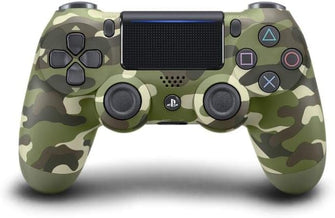 PS4 Official Dual Shock 4 Controller - Green Camo  - 3