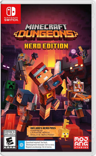 Minecraft Dungeons Hero Edition Nintendo Switch - Without Case - 1