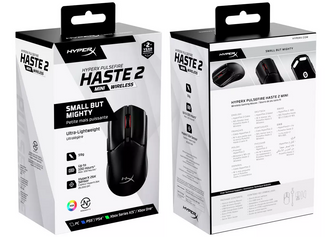 HyperX Pulsefire Haste 2 Mini Wireless Gaming Mouse - Black - 11