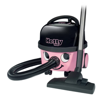 Numatic HET160 Hetty Commercial Bagged Cylinder Vacuum Cleaner Compact 6L - 2