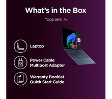 LENOVO Yoga Slim 7X 14" Laptop, Copilot+ PC - Snapdragon X Elite, 1 TB SSD, Cosmic Blue - 2