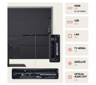 LG G4 55 inch OLED evo 4K HDR Smart TV (2024) - OLED55G46LS - 7