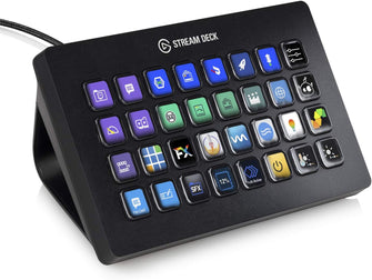 Elgato Stream Deck XL Advanced Studio Controller with 32 Macro Keys Mac & PC Compatible - 1