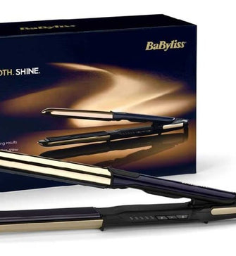 BaByliss Black Onyx Straight & Curl Straightener - 4