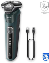 Philips Shaver Series 5000 - Wet & Dry Electric Mens Shaver with Charging Stand and Travel Case (Model S5884/35) - 3