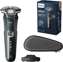 Philips Shaver Series 5000 - Wet & Dry Electric Mens Shaver with Charging Stand and Travel Case (Model S5884/35) - 1