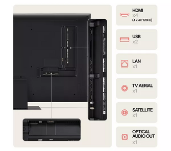 LG QNED86 55 inch QNED 4K HDR Smart TV (2024) - 55QNED86T6A - 8