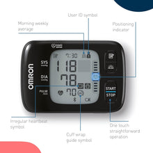 OMRON RS7 Wrist Blood Pressure Monitor Clinically Validated, Portable & Smart (Box Damage) - 3