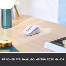 Logitech Signature M650 Wireless Mouse - For Small to Medium Sized Hands, 2-Year Battery, Silent Clicks, Customisable Side Buttons, Bluetooth, for PC/Mac/Multi-Device/Chromebook - Offwhite - 3