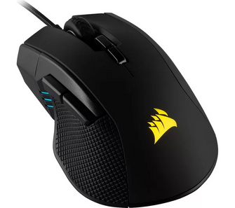 CORSAIR IRONCLAW RGB Wired FPS/MOBA Gaming Mouse – 18,000 DPI – 7 Programmable Buttons – Designed for Large Hands – iCUE Compatible – PC, Mac, PS5, PS4, Xbox – Black - 1