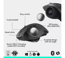 LOGITECH MX Ergo S Wireless Trackball Mouse - 5