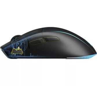 CORSAIR M75 RGB Wireless Optical Gaming Mouse - Black - 3