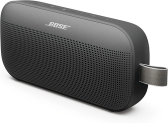 Bose SoundLink Flex (2nd Gen) Portable Bluetooth Speaker – Hi-Fi Audio, 12H Battery, Waterproof & Dustproof – Black - 1