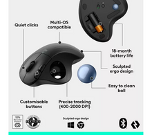 LOGITECH Ergo M575S Wireless Trackball Mouse - 4