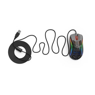 Glorious Model D USB RGB Optical Gaming Mouse – Matte Black - 6