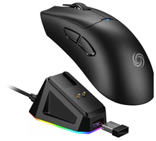 NOS M-750 GM UL Rapid Wireless Optical Gaming Mouse - Black - 1