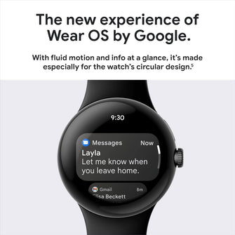 Google Pixel Watch 1 - Black (Wi-Fi) - 41mm watch - 3