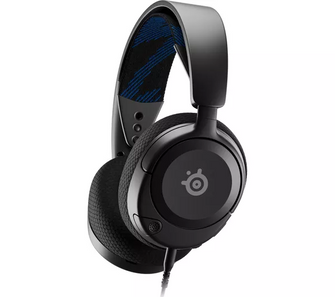 STEELSERIES Arctis Nova 1P 7.1 Gaming Headset - Black & Blue - 2