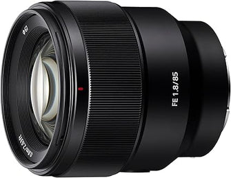 Sony SEL85F18 85mm F/1.8-22 Medium-Telephoto Fixed Prime Camera Lens - Black - 1