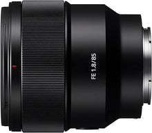 Sony SEL85F18 85mm F/1.8-22 Medium-Telephoto Fixed Prime Camera Lens - Black - 3