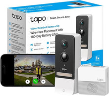 Tapo D230S1 2K 5MP Battery Video Doorbell Wireless, ecurity Camera Doorbell, Ring Chime Included, Color Night Vision, Head-to-Toe View. - 1