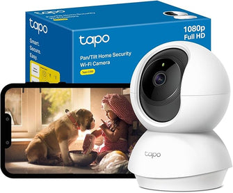 Tapo C200 1080p Indoor Pan/Tilt Camera – Night Vision, Motion Detection, Baby Monitor, 2-Way Audio, Privacy Mode, Cloud & Local Storage, Works with Alexa & Google, No Monthly Fee (Tapo C200) - 1