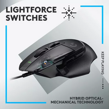 LOGITECH G502 X Optical Gaming Mouse - Black - 2