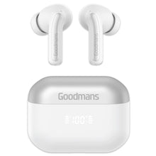 Goodmans True Wireless Noise Cancelling Earbuds - White - 1