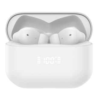 Goodmans True Wireless Noise Cancelling Earbuds - White - 3