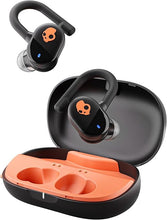 Skullcandy Push Play Active In-Ear Wireless Works with iPhone Android and Bluetooth Devices - True Black/Orange - 1