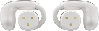 Bose Ultra Open Earbuds with Immersive Audio, Open Ear Wireless Clip on Earbuds for Comfort, Up to 48 Hours of Battery Life - White Smoke - 5