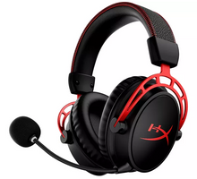 HYPERX Cloud Alpha Wireless Gaming Headset - Black & Red - 1