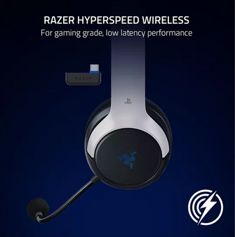 RAZER Kaira HyperSpeed Wireless Gaming Headset – White - 2