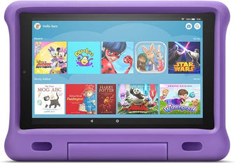 AMAZON Fire HD10 Kids 10.1” (ages 3-7) Tablet (2023) 32 GB - Purple Case - 2