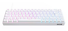 NOS C800 Mini Magnetic 65 RGB Gaming Keyboard - White - 2