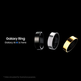 Samsung Galaxy Ring, Smart Ring, No Subscription Fee, AI-Powered Samsung Health, Sleep/Heart Rate/Stress Monitor, Size 12, Titanium Black, 2 Year Manufacturer Extended Warranty (UK Version) - 4