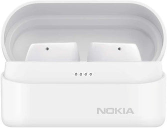 Nokia BH-405 Power Earbuds Lite – True Wireless, 35H Playtime, IPX7 Waterproof, Bluetooth, Wireless Charging Case - Snow White - 2