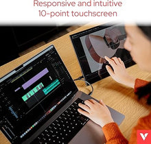 Verbatim PMT-17 17.3" Touchscreen Portable Monitor – 1080P, HDMI/USB-C, Compatible with Windows/Mac/Android - 4