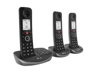 BT Advanced Phone Trio (090640) – Cordless Phones with Answering System & Caller ID, 3 Handsets (Box Damaged)