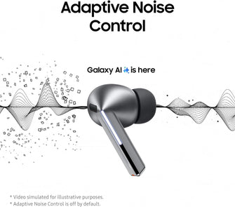 Samsung Galaxy Buds3 Pro Noise Cancelling - White
