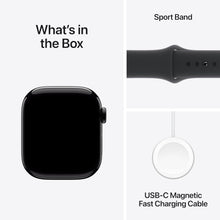 Apple Watch Series 10 GPS 46mm Jet Black Aluminium Case with Black Sport Band (M/L)