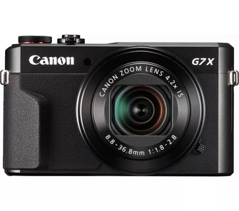 Canon PowerShot G7 X Mark II High‑Performance Compact Camera – Black